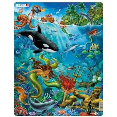 Larsen - Детски пъзел - В океана - 32 части (US20)