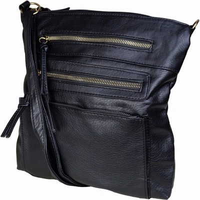 Nicole brown dámská crossbody kabelka JBFB 296 černá