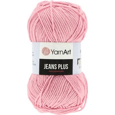 YarnArt Jeans Plus 36 ružová