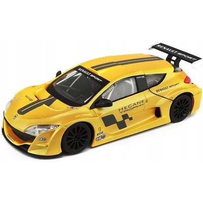 Bburago Renault Mégane Trophy Metallic žltá 1:24