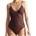 DEDICATED Дамски бански костюм DEDICATED Women's Wrap Swimsuit Klinte Swimsuit - Leopard Light Brown (150-1515-1014)