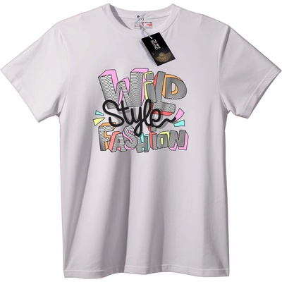 NOONEBRAND Тениска Диво Модно Име - XL, Black