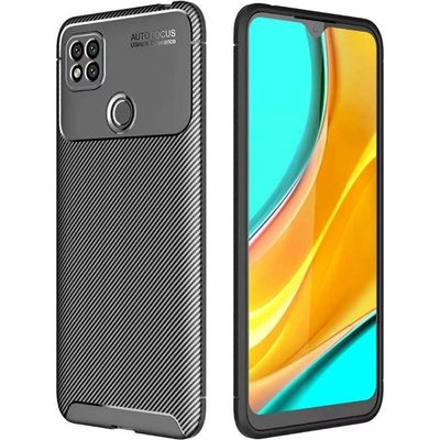 Coolcase Carbon Xiaomi Redmi 9C Černé