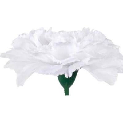 Umelý karafiát biely 11 cm
