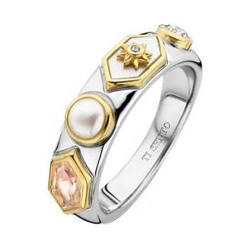 Ti Sento Сребърен дамски пръстен със седеф и перла Ti Sento 12314NU (12314NU)