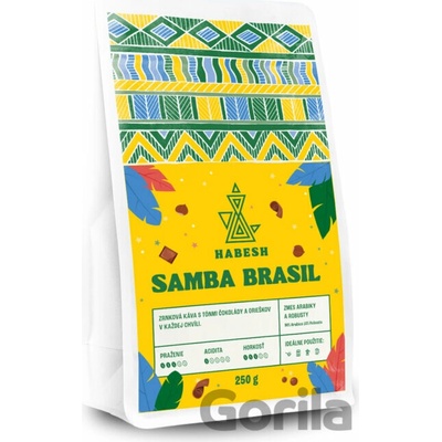 Habesh Brasil Samba zrnková 250 g