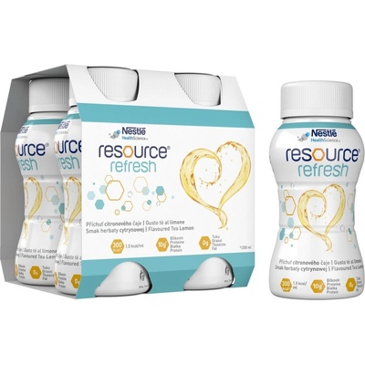 RESOURCE REFRESH PŘÍCHUŤ CITRONOVÉHO ČAJE POR SOL 4X200ML
