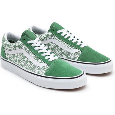 VANS OLD SKOOL OFF THE WALL Green True White