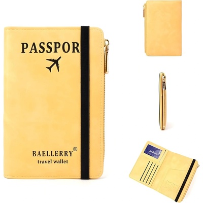 HARAHU Travel WALLET Baellerry - Жълто KP36050 (36050)