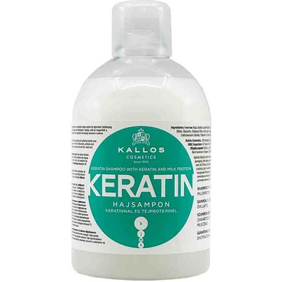 Kallos KJMN Keratin Shampoo With Keratin And Milk Protein 1000 ml