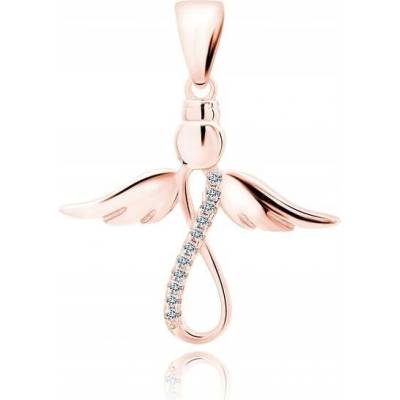 Lafira stříbrný přívěsek Anděl Infinity Rose Z1735CRG