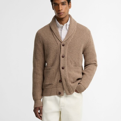 Barbour Hartland Shawl Neck Cardigan Navy