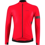 Löffler Мъжка фланелка с дълъг ръкав за колоездене Löffler Bike L/S Jersey Capitano Cycling jersey - Red - размер 56 (EU) (056-3786-0615)