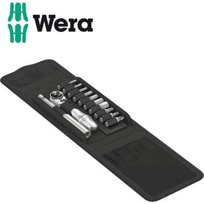 Wera Комплект за поправка на колело / мини тресчотка с битове 12 части / wera 05004170001 / за велосипеди (wera 05004170001)