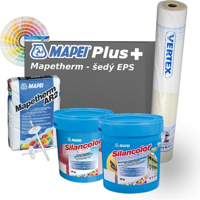 Mapei šedý set Mapetherm Plus 140 mm 1 m²