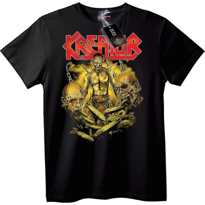 NOONEBRAND Тениска Thrash метал на Kreator - XL, White