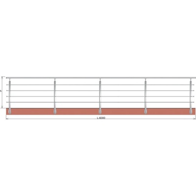 EKOfence Zábradlie BR AISI304 14281