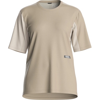 Ortovox Дамска фланелка с къс ръкав за колоездене Ortovox Women's Sequence Free Jersey T-Shirt Cycling jersey - Dark Linen (156-2874-0212)