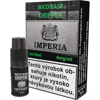 Imperia báza Dripper PG30/VG70 6mg 5x10ml