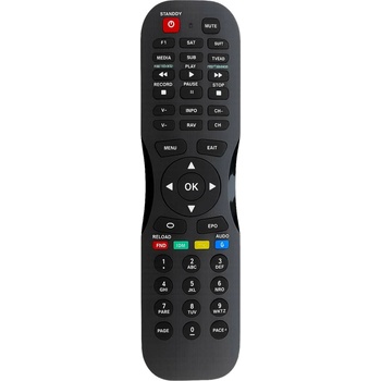 Diaľkový ovládač AB Cryptobox 500HD, 550HD, 625HD, 600HD, 650HD, 700HD, 750HD, 752HD
