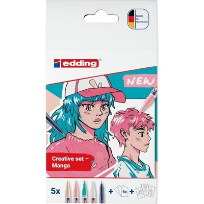 Edding Akrylový popisovač e-5300/1800 Manga 5 ks