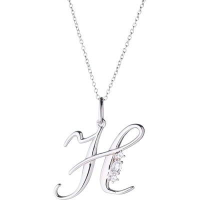 Silenti Jewelry Сребърно колие "Н