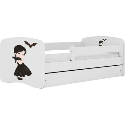 Kocot kids Babydreams Wednesday biela se šuplíkys matrací