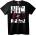 NOONEBRAND Gorillaz Аниме Тениска - 2XL, White