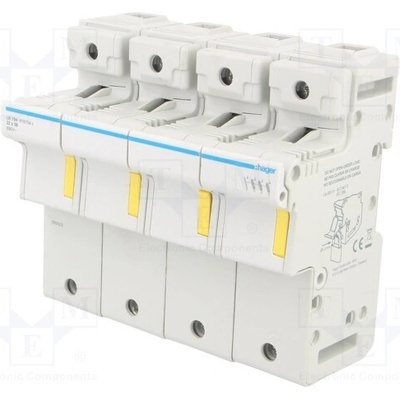 HAGER LR704 Pojistkový odpojovač; 22x58mm; na přípojnici DIN; 125A; 690V