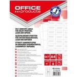 Office Products Етикети бели 21бр на лист 70х42.3мм А4 100л