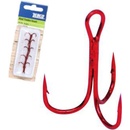 Zebco Sada trojháčku Topic RED vel.4 6 ks