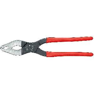 KNIPEX Клещи конусни, червена ръкохватка 200мм, Knipex (K8411200)