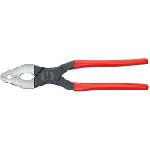 KNIPEX Клещи конусни, червена ръкохватка 200мм, Knipex (K8411200)