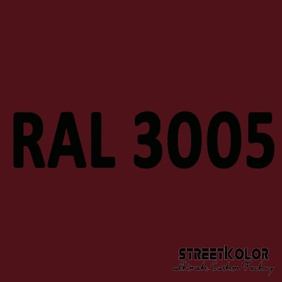 RAL 3005 akrylová auto farba lesklá alebo matná 1 liter + tužidlo + riedidlo