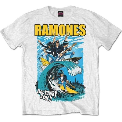 Ramones Rockaway Beach White XL Риза (RATS15MW04)