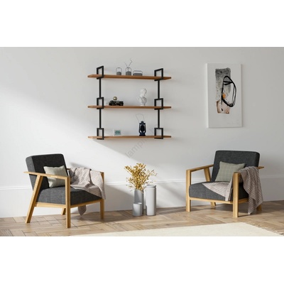 ASIR GROUP Етажерка URAS 76x90 cм бор (AS0547)