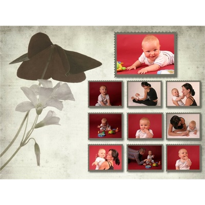FOTOKOLÁŽ - Scrapbook styl - 07