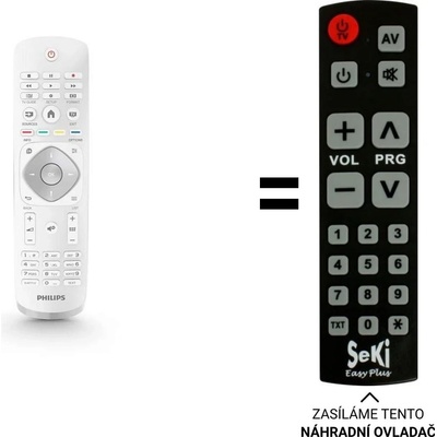Dálkový ovladač Senior Philips YKF346-003 – Zboží Mobilmania