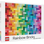 CHRONICLE BOOKS LEGO® Rainbow Bricks 1000 dielov
