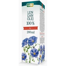Virde Ľan 100 % olej 200 ml