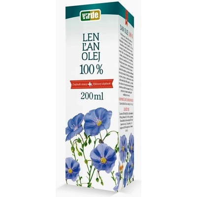 Virde Ľan 100 % olej 200 ml