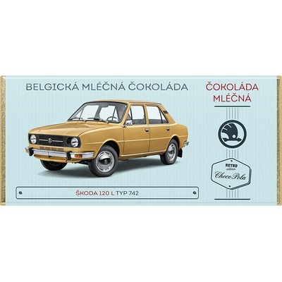 Choco Pola Škoda 120 L typ 742 mléčná 100 g