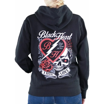 Black heart дамски суитшърт black heart - drain - ЧЕРЕН - 10105