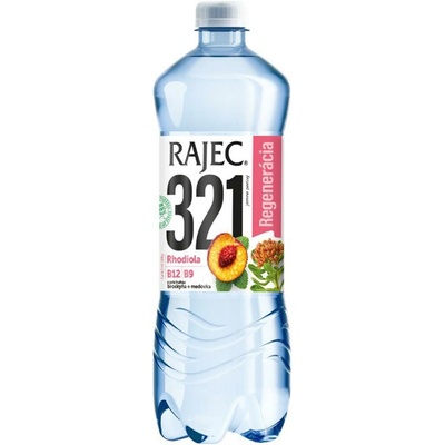 Pramenitá voda Rajec 321 Regenerácia broskyňa a medovka 8 x 0,75 l