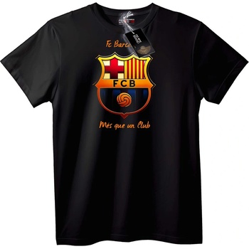 NOONEBRAND Тениска FC Barcelona - Més que un club - 6XL, Black