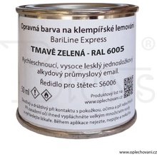 Brons Opravná barva 50 ml tmavě zelená RAL 6005