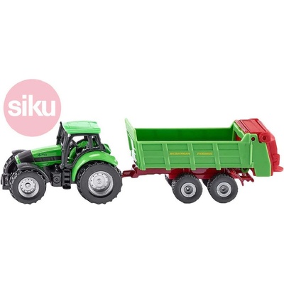 Siku Blister Traktor s univerzální vlečkou