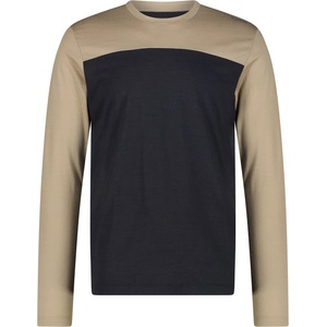 CMP Мъжки вълнен пуловер CMP T-Shirt 36N1897 Merino longsleeve - Antracite / Teak - размер 50 (EU) (005-7336-0213)