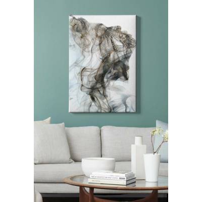 ASIR Obraz na plátně KOUŘ 70 x 100 cm