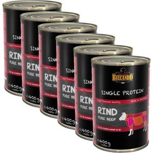 BELCANDO Single Protein - Говеждо, 6 x 400г